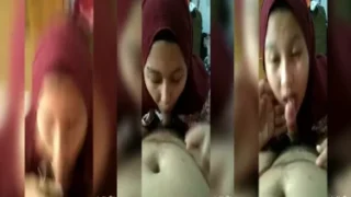 Bokep Indo Croot di Muka Pacar Jilbab Coklat
